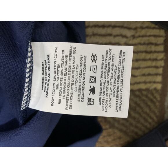 New Nike Authentic 6453 Track Jacket Navy Blue Medium - Picture 7 of 7